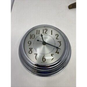 Vintage 1940's Round Wall Clock Parts/repair. Needs Cord